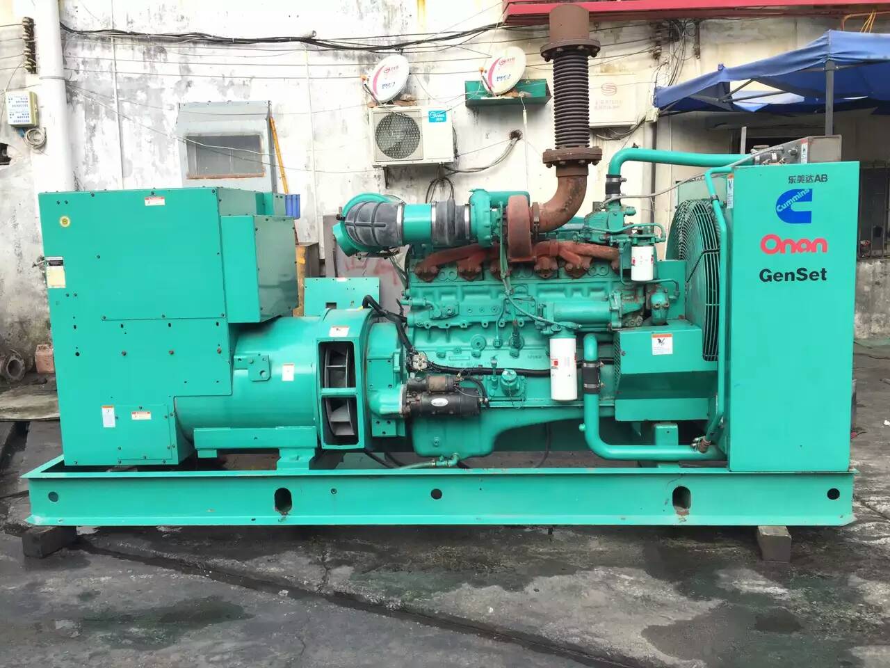 旅顺口租赁发电机-柴油发电机不正常冒烟的原因